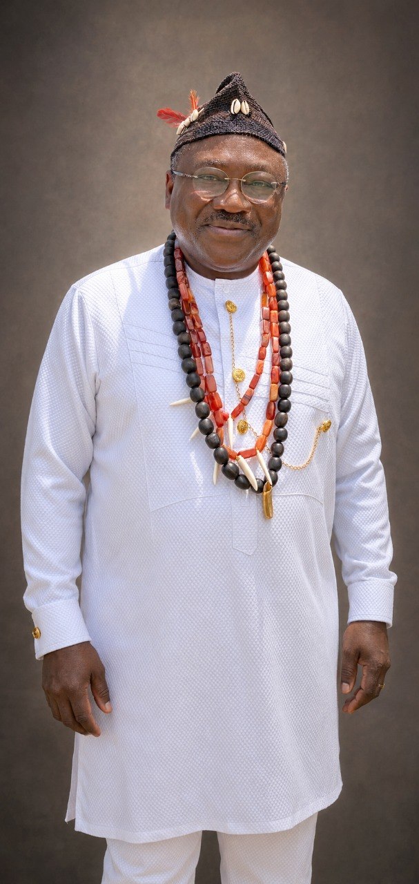 Portrait of H.R.H. Senator Nfon Ekoko Mukete IV